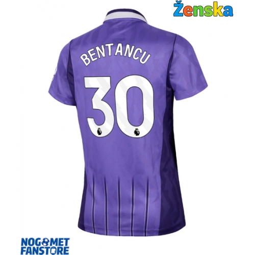 Tottenham Hotspur Rodrigo Bentancur #30 Rezervni Dres za Ženska 2026-27 Kratak Rukav